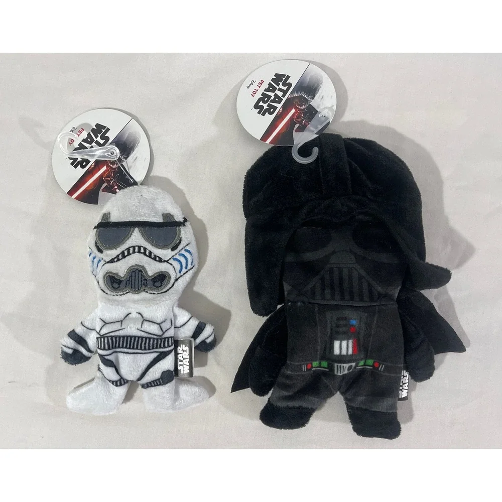 Star Wars Darth Vader Stormtrooper Pet Dog‎ Toy Plush Figure 8